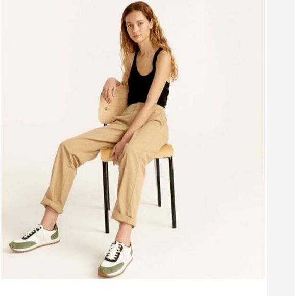 J Crew Slouchy Boyfriend Chino Size 28 - Picture 2 of 12